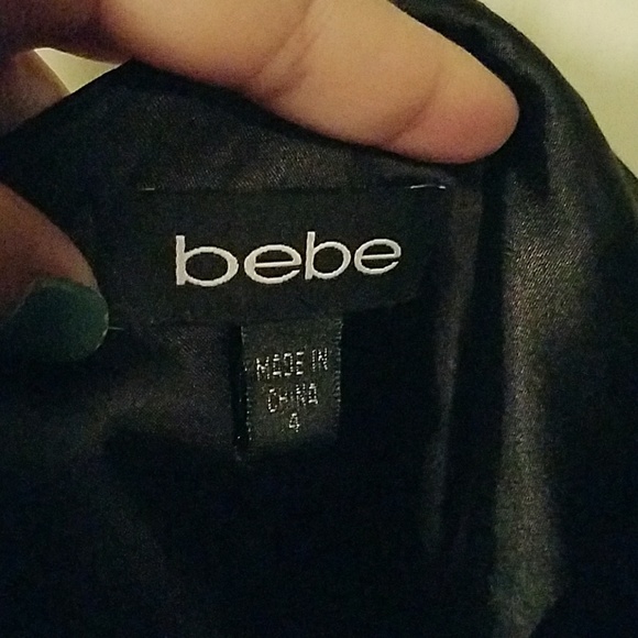 Bebe super sexy and gorgeous black dress size 4😄 - Picture 3 of 4